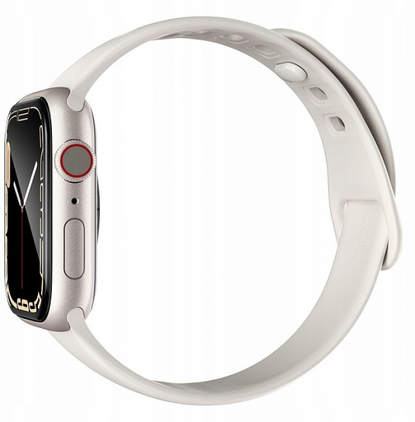 Купить Защитное стекло Spigen ProFlex EZ Fit (AFL04052) для Apple Watch series 7 41mm (Black)